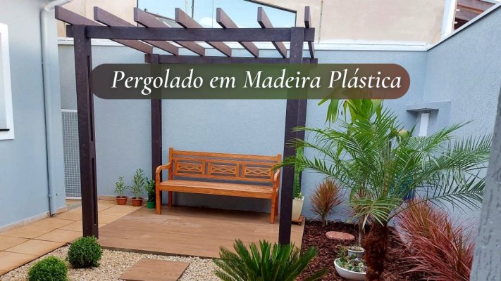 Pergolado cor Tabaco