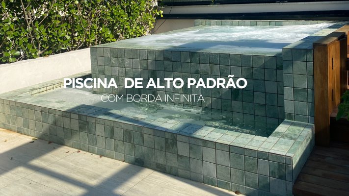 Piscina com borda infinita